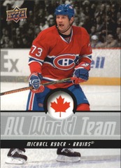 2008-09 Upper Deck All-World Team #AWT16 Michael Ryder Bruins